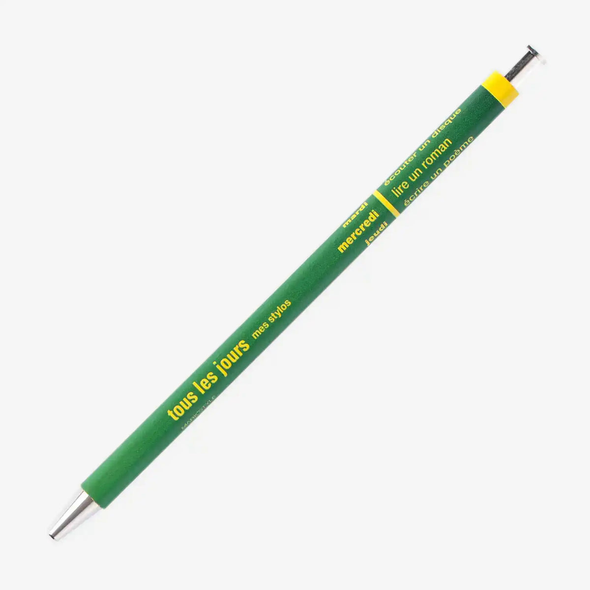 DAY-BP1-OL_2_olive-ballpoin-pen-marks_-Produktansicht