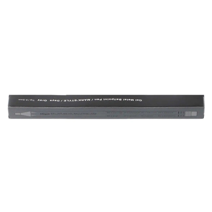 Mark's Style / Days / Gel Metal Ballpoint Pen / DAY-BP5 / Grey