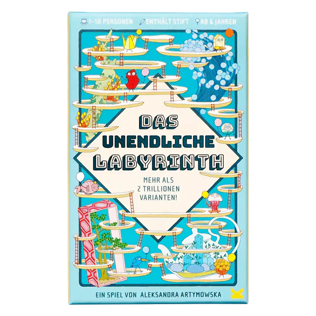 Laurence King Verlag | Das unendliche Labyrinth | Reisespiel