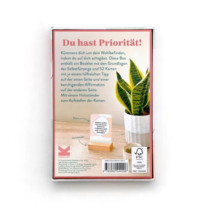 Die kleine Box des Wohlbefindens / 45 Karten zur Selbstfürsorge