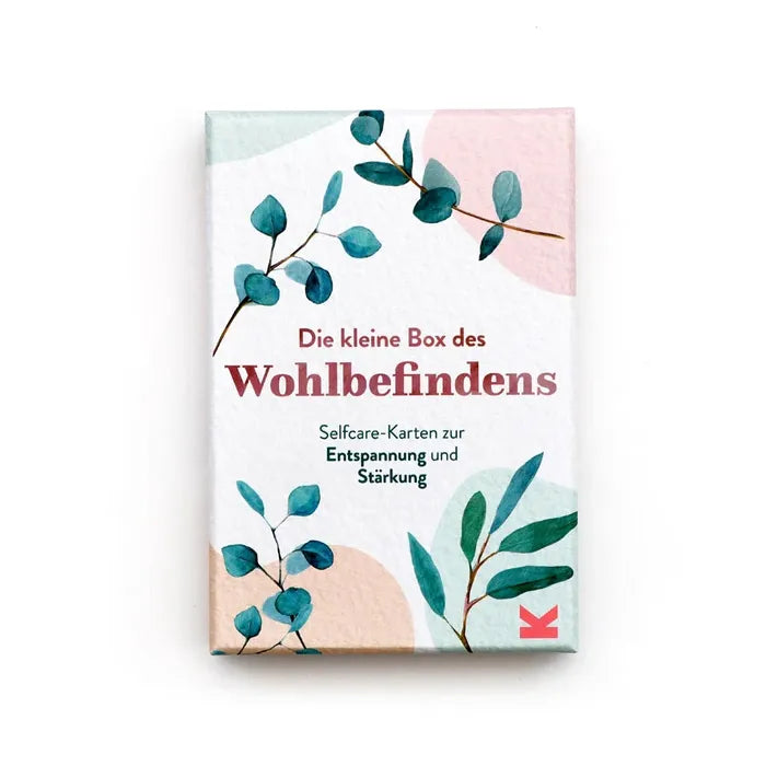 Die kleine Box des Wohlbefindens / 45 Karten zur Selbstfürsorge