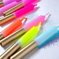 Dip-Dye-Little-Star-10-Kerzen-13mm-x-100mm-Prism-Star-Detailansicht-1