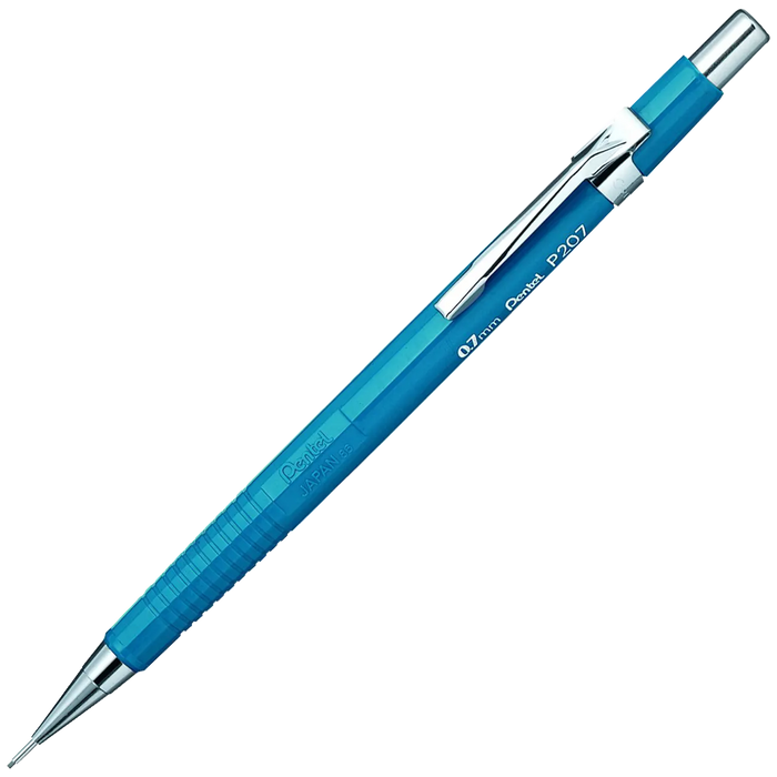 Druckbleistifte- Pentel-Sharp200-p207-07mm-blau-Produktansicht