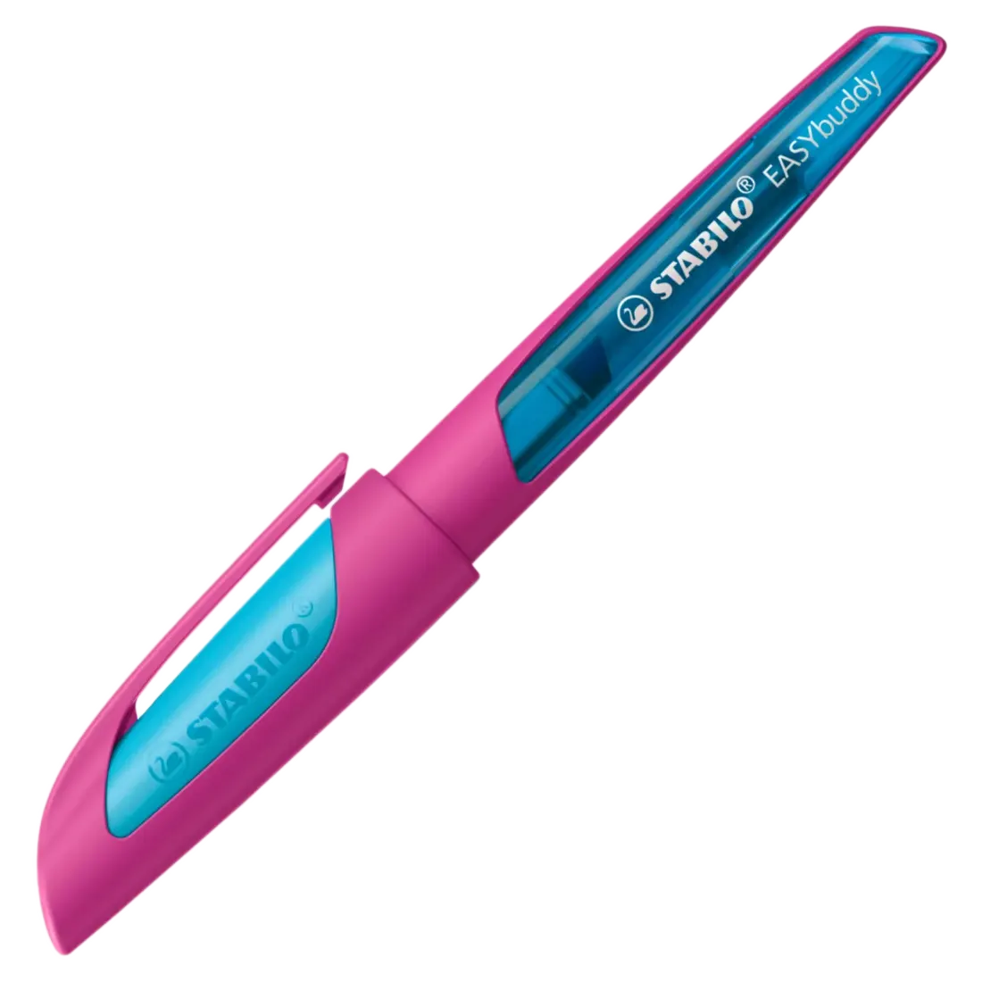 Ergonomischer Schulfüller / inkl. Patrone / STABILO / EASYbuddy FRESH Edition / Feder M / lila/magenta