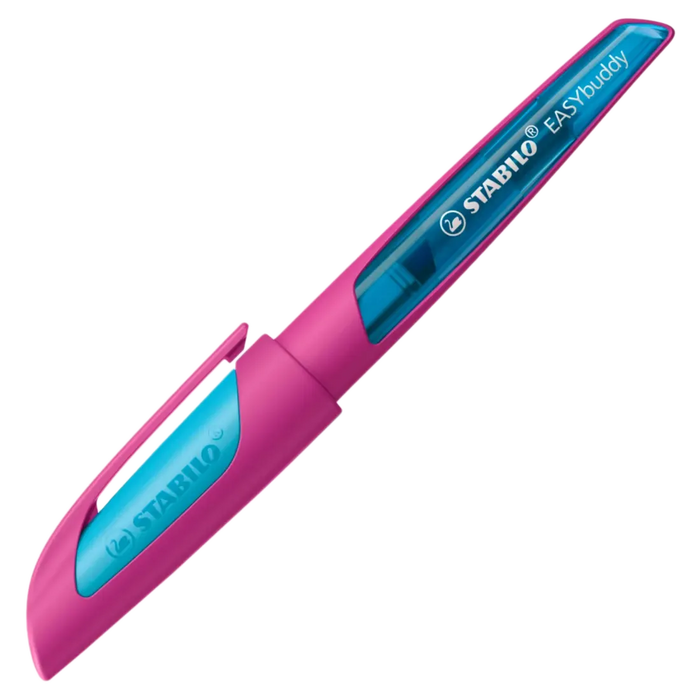 Ergonomischer Schulfüller / inkl. Patrone / STABILO / EASYbuddy FRESH Edition / Feder M / lila/magenta