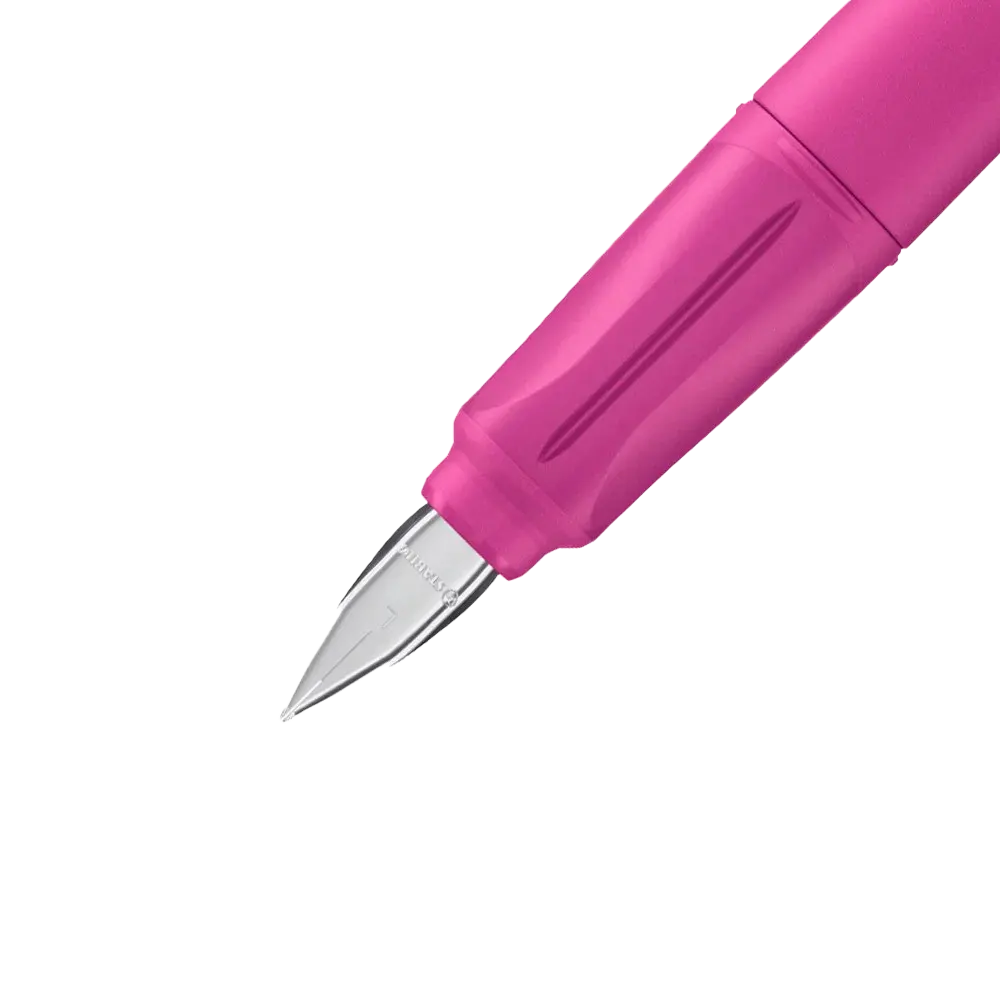 Ergonomischer Schulfüller / inkl. Patrone / STABILO / EASYbuddy FRESH Edition / Feder M / lila/magenta