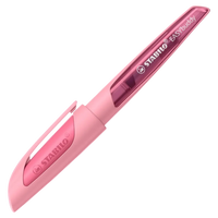 Ergonomischer Schulfüller / inkl. Patrone / STABILO / EASYbuddy / Feder M / rosiges Rouge