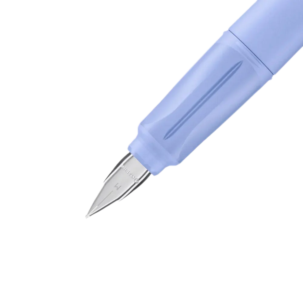 Ergonomischer Schulfüller / inkl. Patrone / STABILO / EASYbuddy / Feder M / Wolkenblau