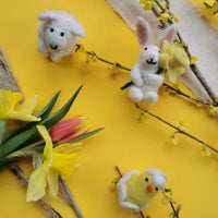 Handgefertigte Hängedekoration / Ostern / Delilah Bunny