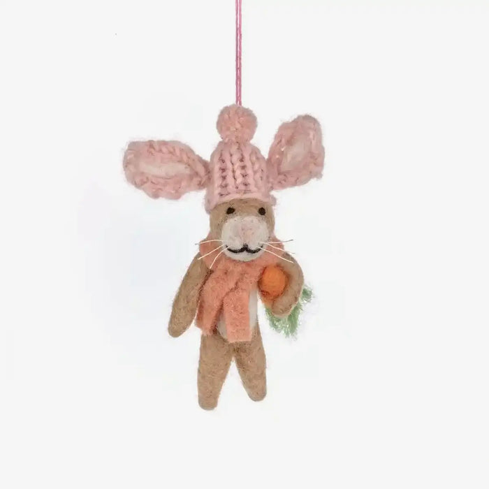 Handgefertigte Hängedekoration / Ostern / Reilly der Hase