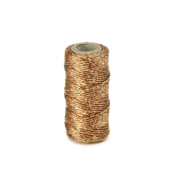 Garn flashy/ Kupfer / 25m