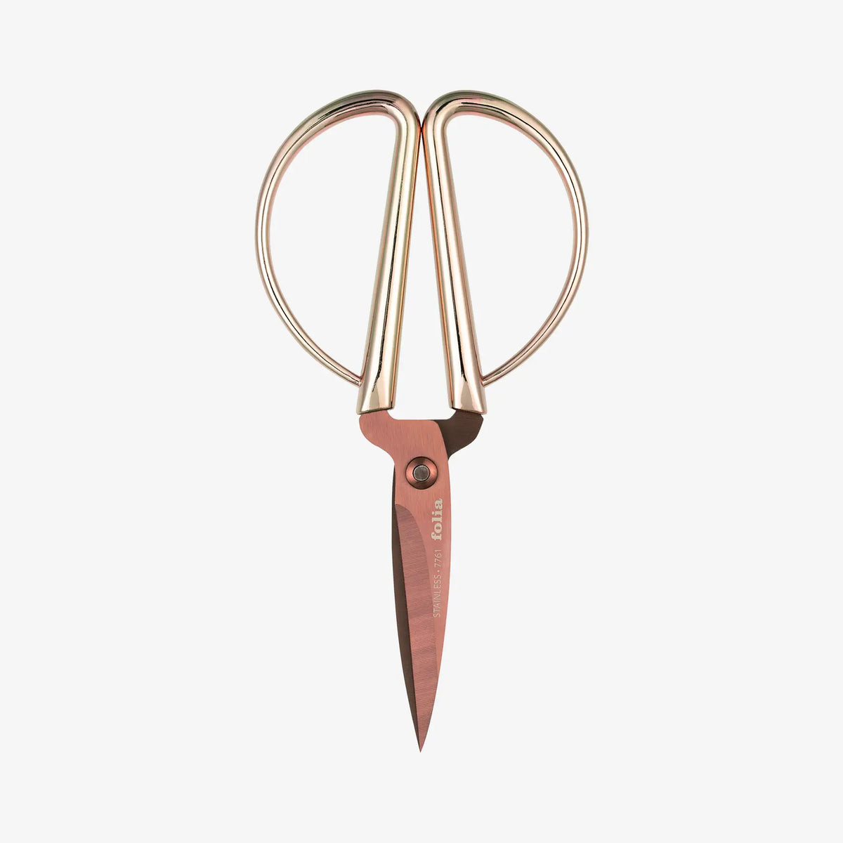Folia-BAstelschere-Vintage-Rosegold-14.5cm-lang-geschlossen