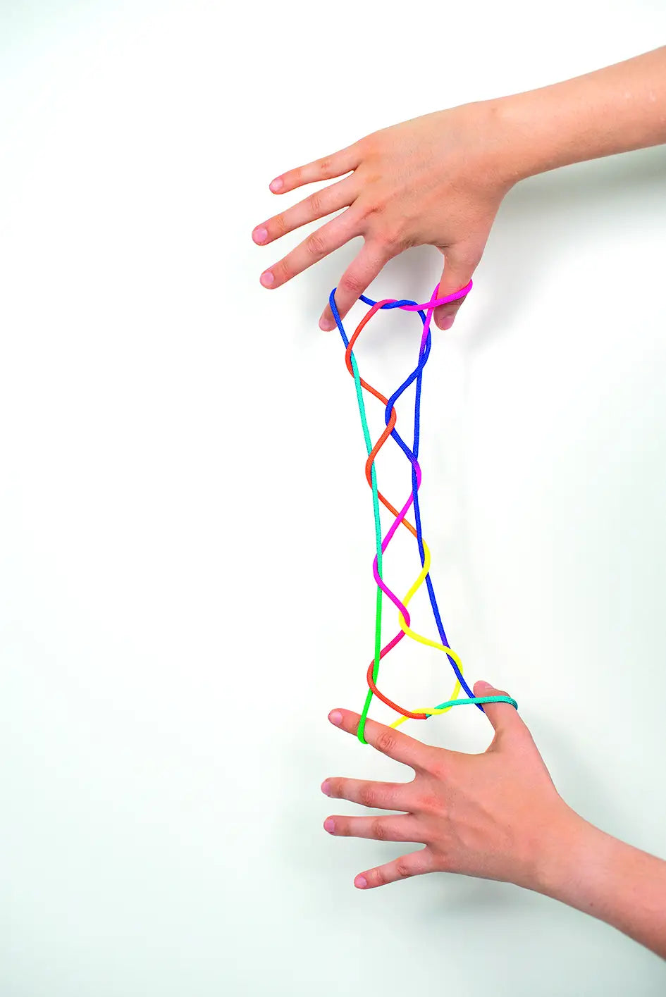 Folia | Finger-Twist | Fadenspiel | Regenbogen | 160cm