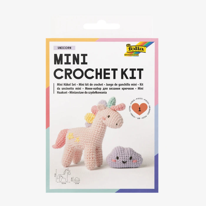 Folia-Mini-Crochet-Set-Haekelset-Unicorn-Einhorn-Verpackung