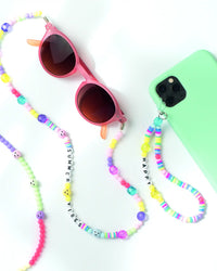 Folia | Perlen Set | Phone Charms Set | RAINBOW SMILE | 349 Teile