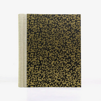 Fotoalbum-24x20cm-60Seiten-schwarzer-Fotokarton-Cover-Chiyogami-Motiv-Sakura-von-vorn
