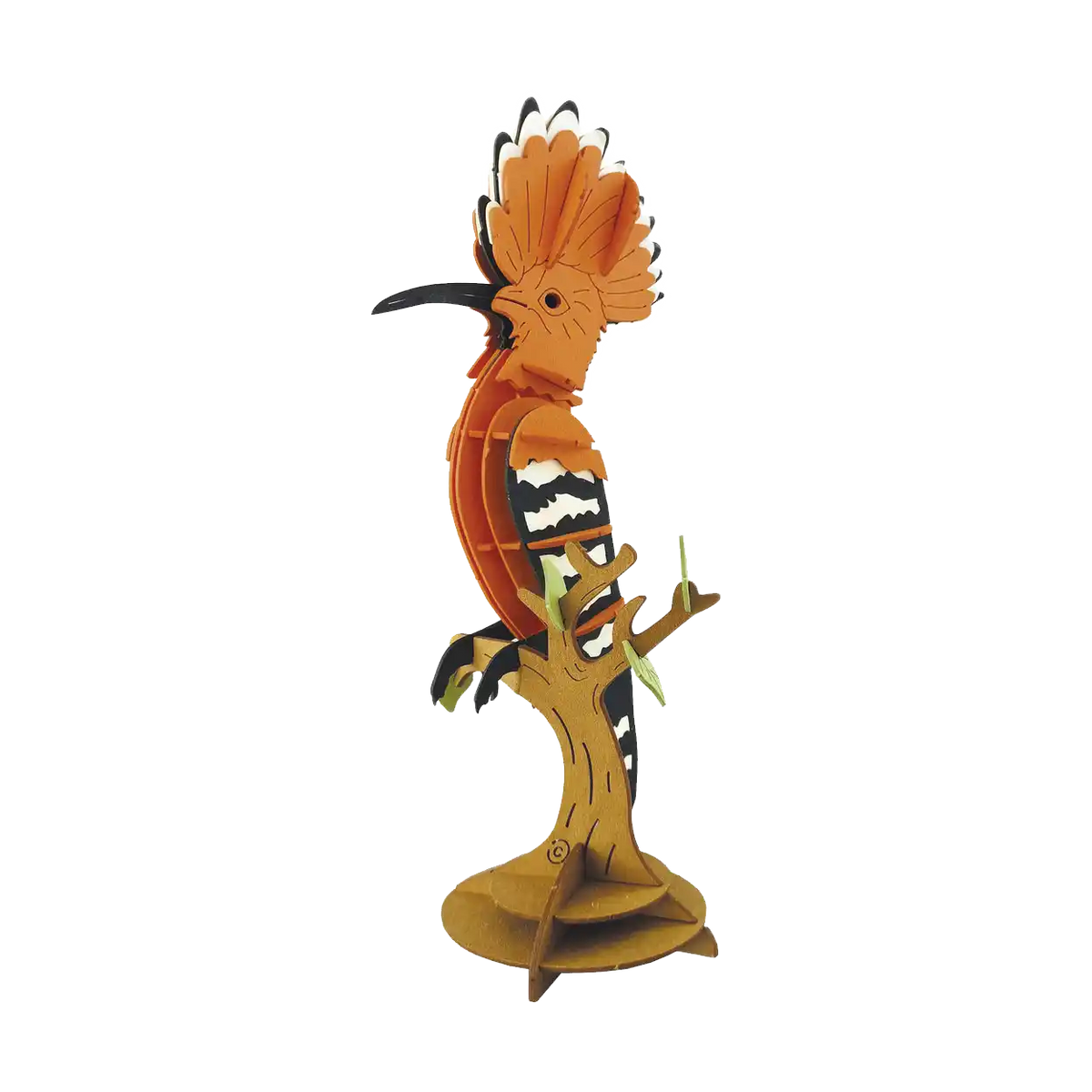 3D Papiermodell / Wiedehopf