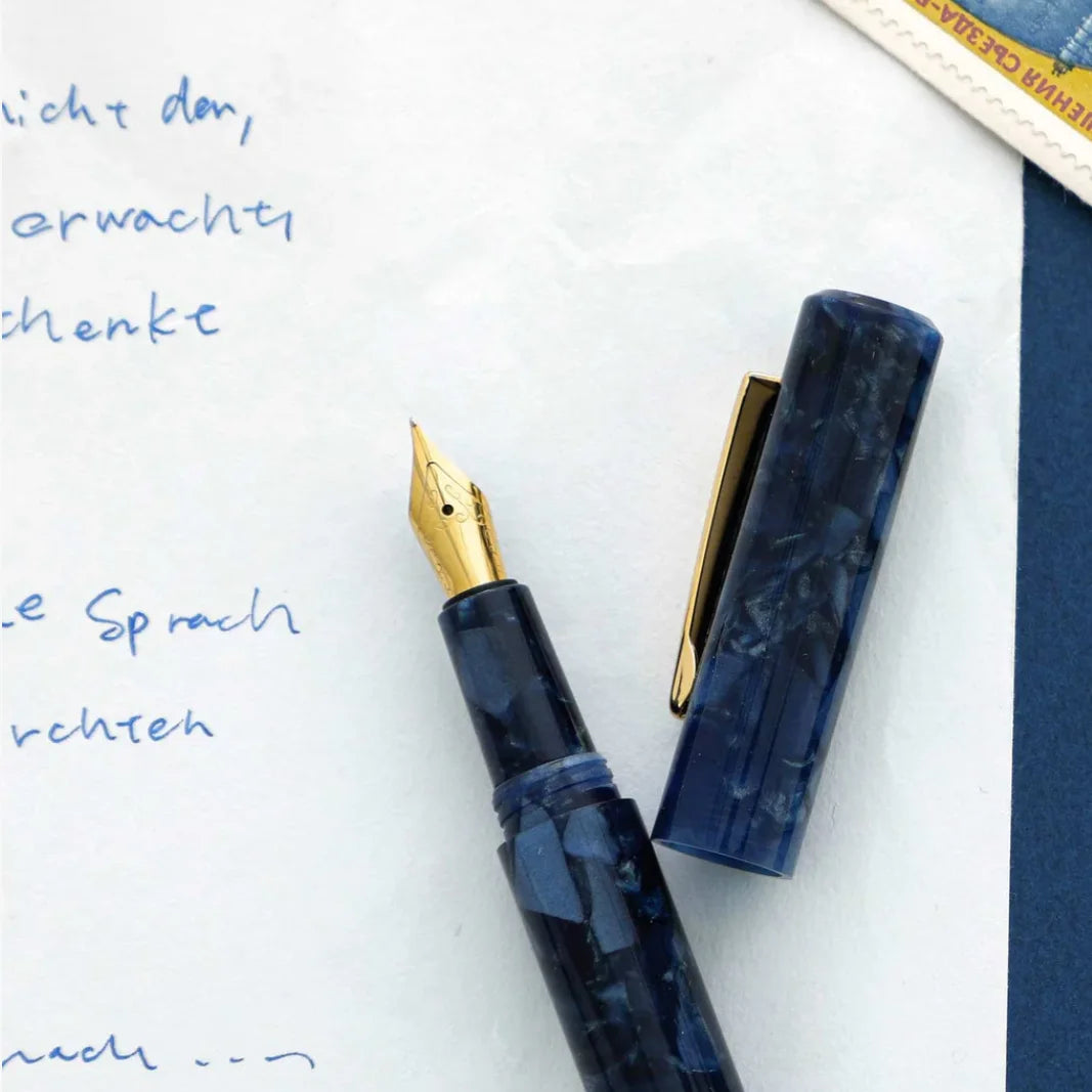 Hightide | Füllhalter | Attaché | MD Marbled Fountain Pen Navy