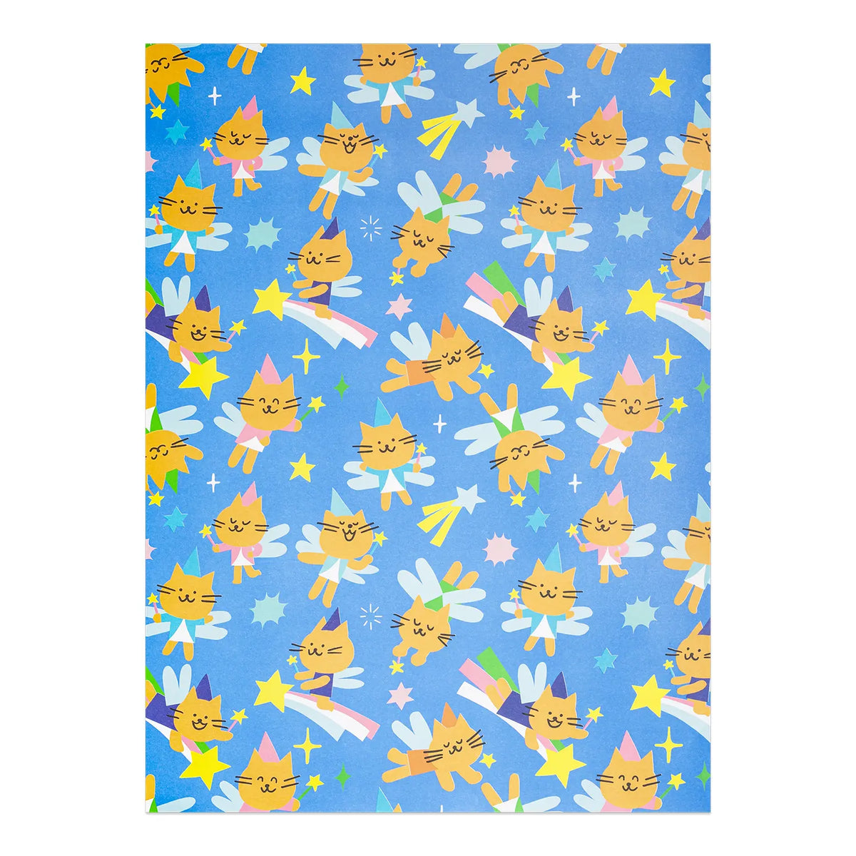 eschenkpapier-Jessica-_Das-Format-50x70cm-Fairy-_Cat-_Graphic_-Produkansicht-Beispielfoto-als_-ganzer-Bogen