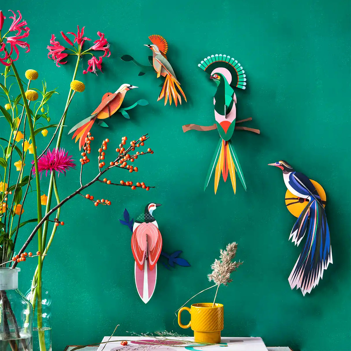 Paradise Bird / 3D Objekt / Obi