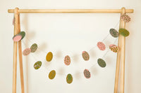 Girlande / Ostern / 3m / Handsiebdruck / Baumwollpapier