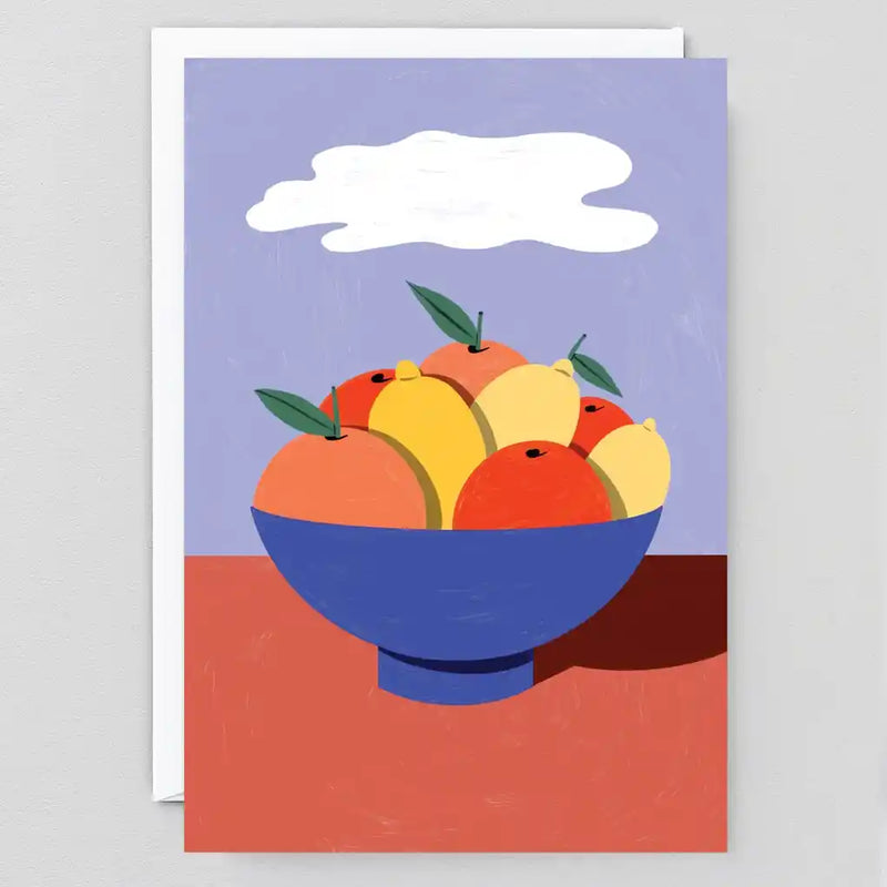 Grusskarte-Kunstkarte-Citrus-c6-mit-Umschlag-1