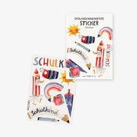 Halfbird |spülmaschinenfeste Sticker | "Schulkind" | Pocket Edition