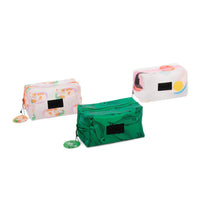 Helio-Ferretti-Clutch-Schwimmer-Trnasparent-mit-aufdruckt-Produktansicht-seitlich-3verschiedene Clutches-als Beispiel