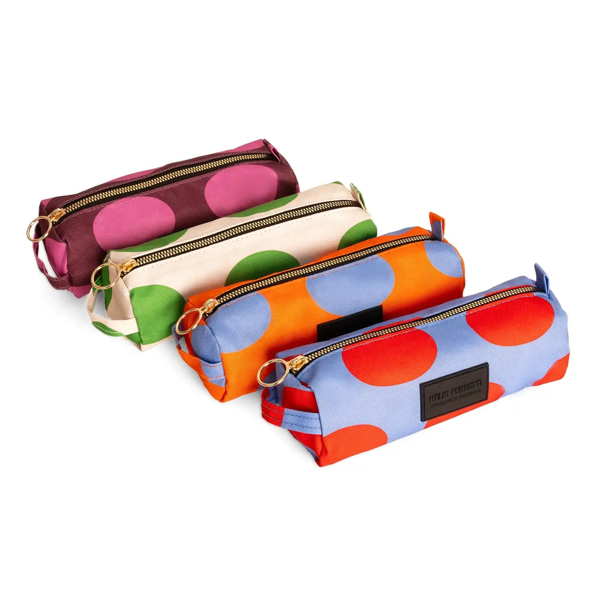 Helio-Ferretti-Stiftetasche-TANGERINE-SKY--Prouktansicht-seitlich-vier-verschiedene-Varianten