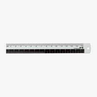 Hightide-Lineal-Aluminium-15cm-Schwarz-Produktansicht-oben