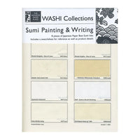JapanesePaperplace-japanisches-Papier-Auswahl-Washi-Collection-Sumi-Painting_Brush-Writing-Referenzblatt
