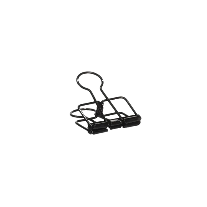 Clip / Drahtclip / Büro / Schwarz / 32mm