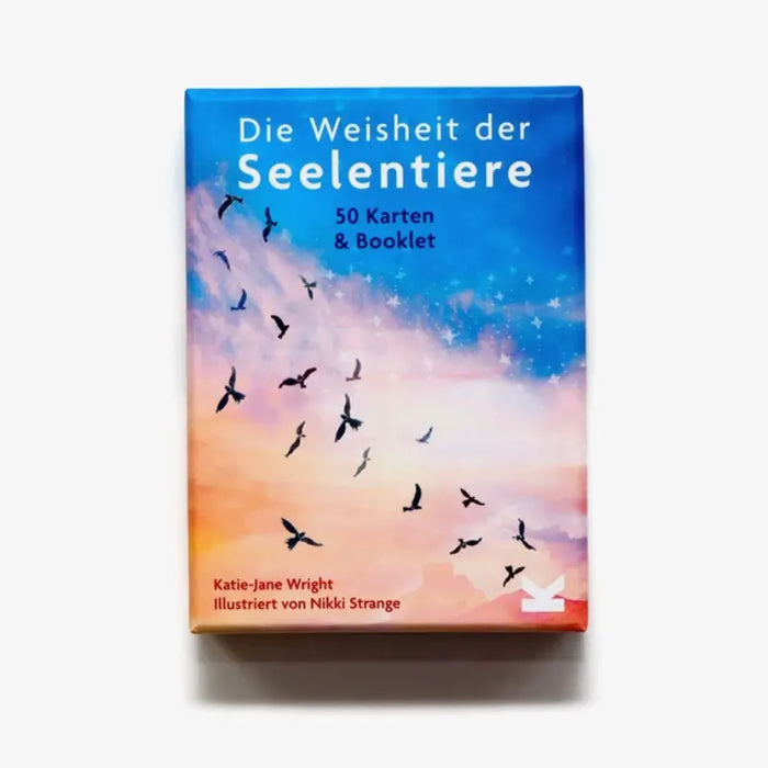 Kartenspiel-Laurence-king-verlag-Die-Weisheiten-der-Seelentiere-50Karten-und-Booklet-verpackung-cover-von-vorn
