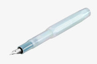 Kaweco-Lunar-Sport-LightBlue-FP-Fueller-geoeffnet-Kappe-hinten-Aufgesteckt-seitliche-Ansicht