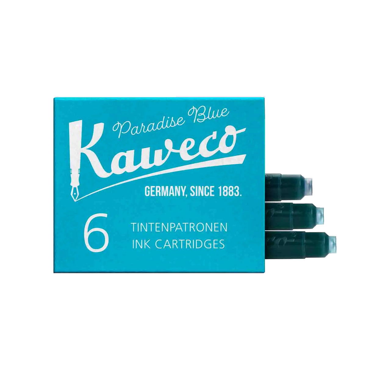 Tintenpatronen / Paradise Blue / 6-Pack