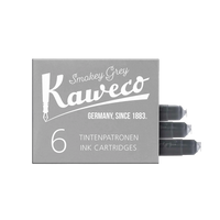 Kaweco_Ink_6-pack_SmoGrey_open_Tintenpatronen