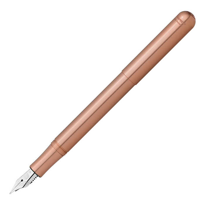 Kaweco_Liliput_FP_Copper-geöffnet-mit-aufgeschraubter-Kappe
