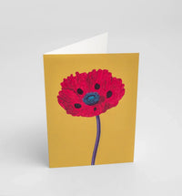 Kew-_Gardens_-A6-Grusskarte_-_Karte-_mit_-Umschlag-Botanic-Soul_-Bright_-Poppy-2