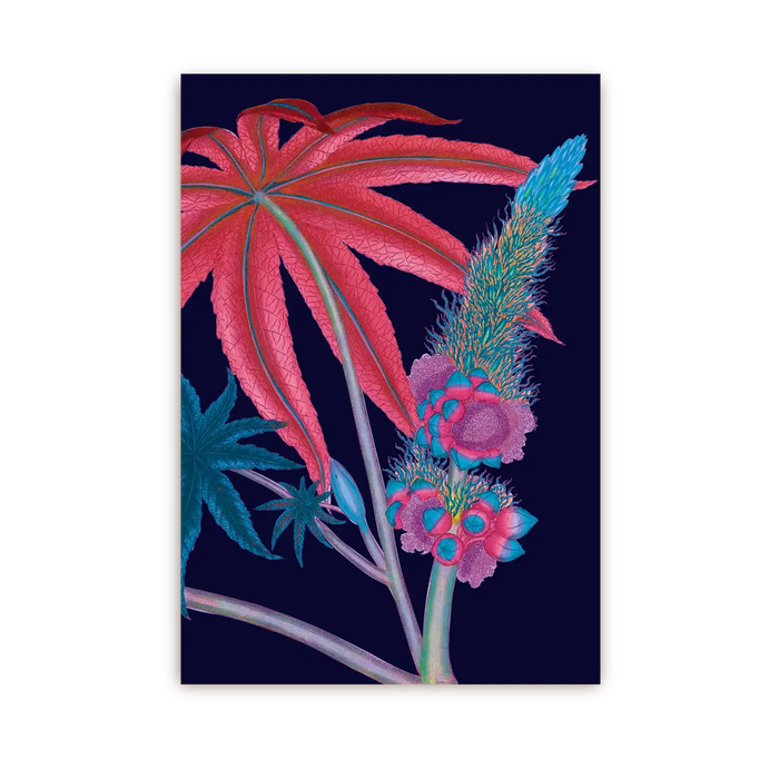 Postkarte / Kew Gardens / Ricinus