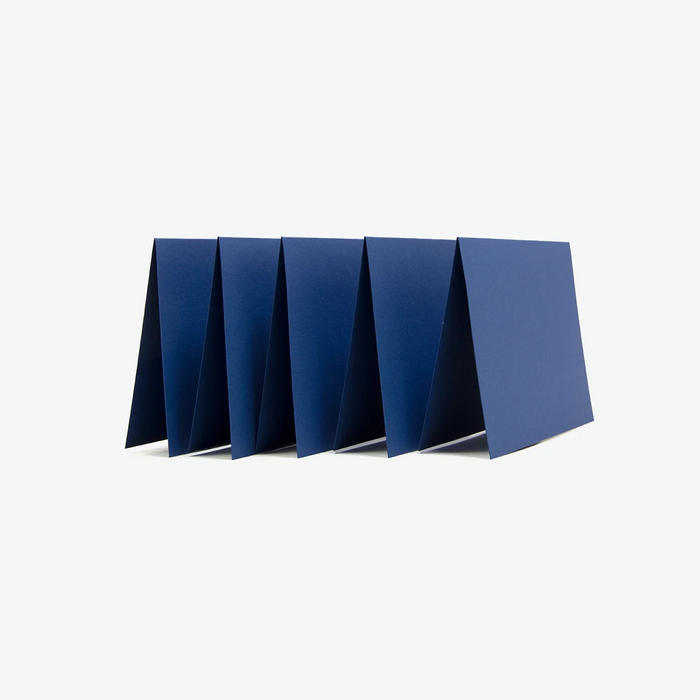 Klappkarte-A6-Roemerturm-5er-Set-300grm-Farbe-Koenigsblau