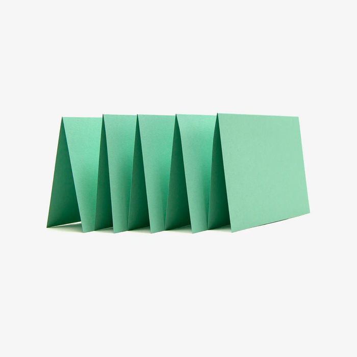 Klappkarte-A6-Roemerturm-5er-Set-300grm-Farbe-Turquois