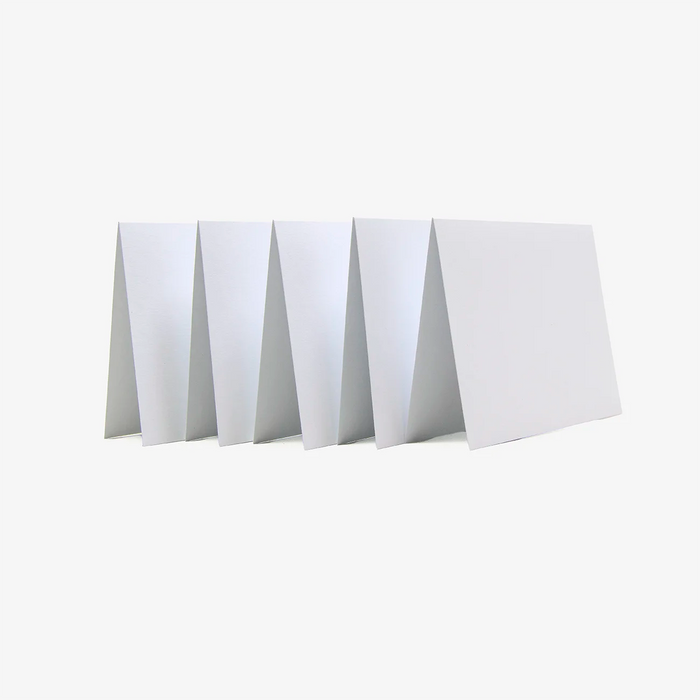 Klappkarte-A6-Roemerturm-5er-Set-300grm-Farbe-Weiss