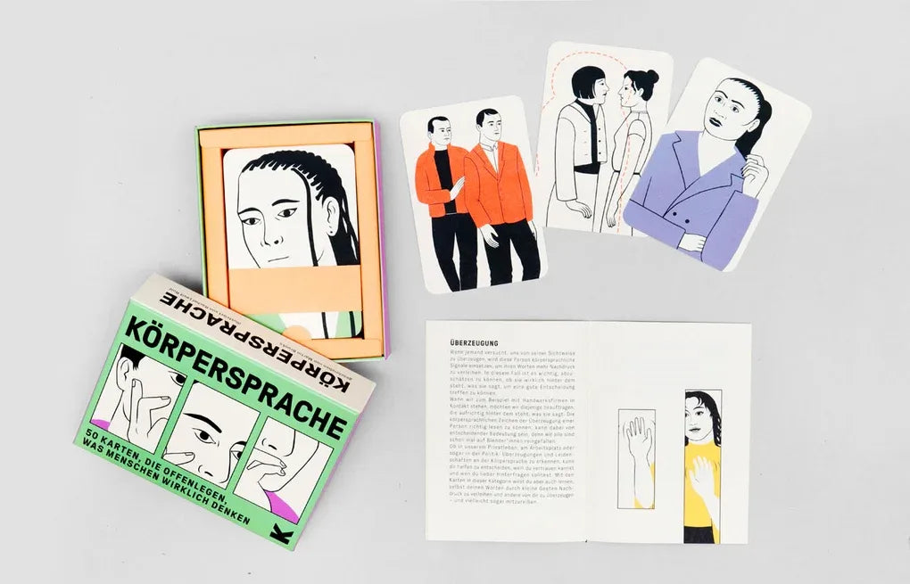 Koerpersprache-Selfcare-Laurence-King-Verlag-Produkt-Verpackung-Cover-Box-oben-geöffnet+karteninhalt-2