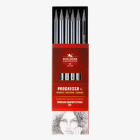Progresso Aquarell Graphit / Vollminenstifte / 6er Set