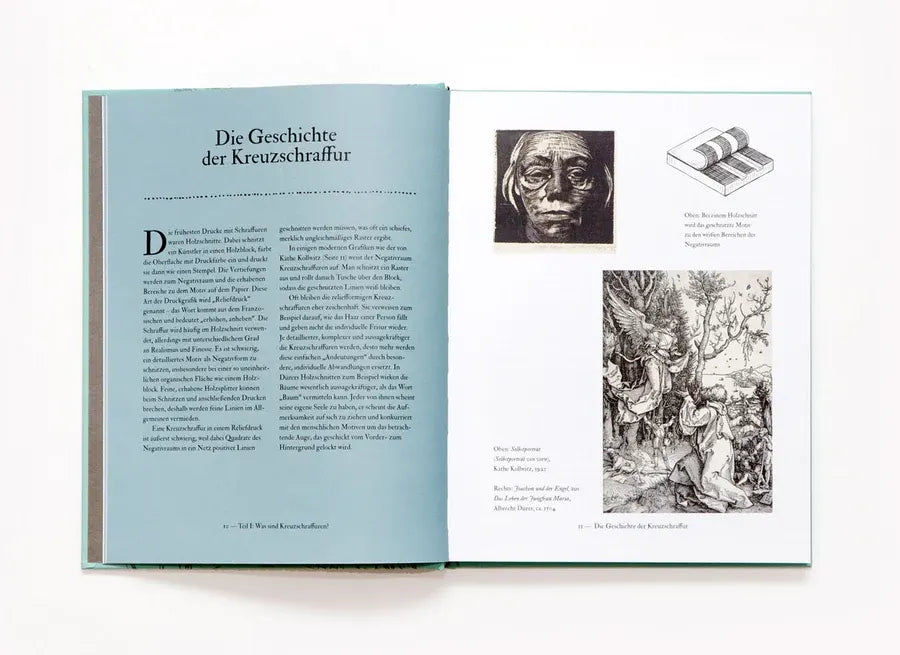 Laurence King Verlag /  Kreuzschraffur mit Feder, Stift und Tusche innenansicht-1