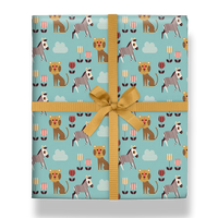 Geschenkpapier / Ingela- P - Arrhenius / Tiger & Zebra