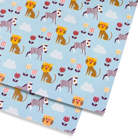 Geschenkpapier / Ingela- P - Arrhenius / Tiger & Zebra