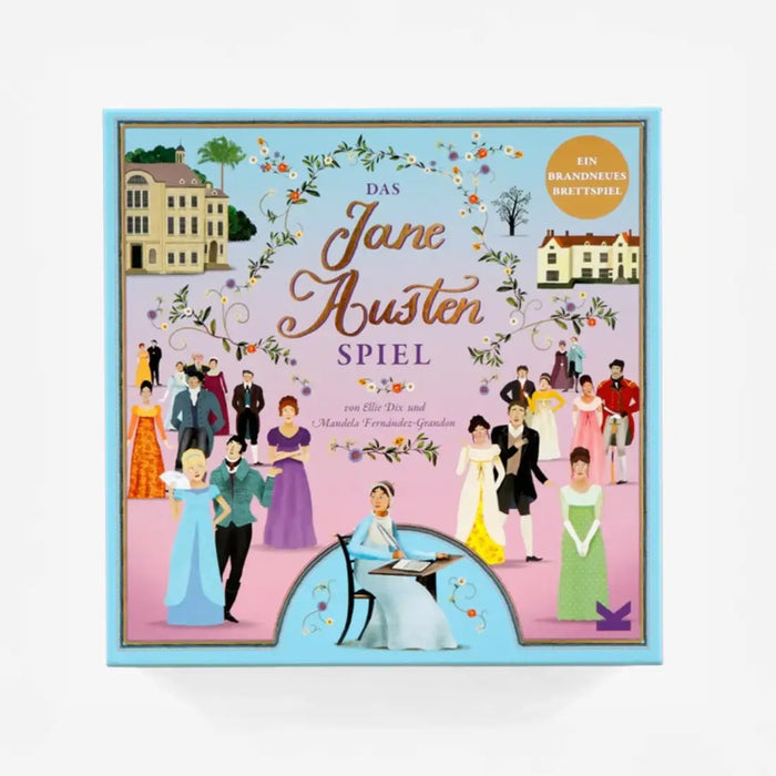 LAurence-KIing-verlag-Das-Jane-Austen-Spiel-Ein-brandneues-Brettspiel-Box-Produktansicht-vorn-1
