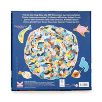 LAurence-King-Verlag-299-Meerestiere-und-1Taucher-Puzzle-box-Verpackung-unten