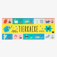Puzzle für Kinder / Tierkacke / 100 Teile / ab 4 Jahren